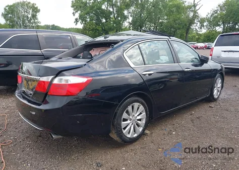 2014 Honda Accord Exl из США, поврежденный, VIN 1HGCR2F87EA080833